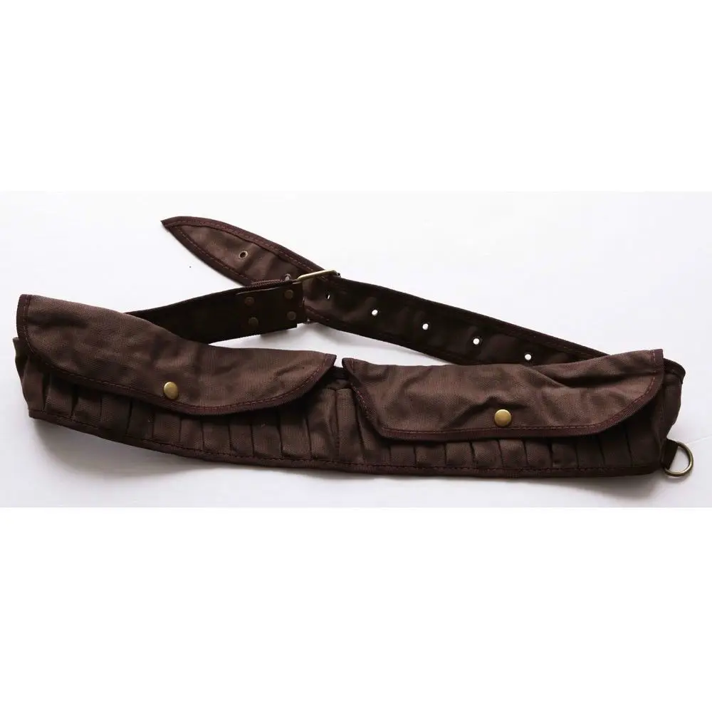 Brown Canvas Shortgun Ammo Belt Tactical Hunting Bullet Belt Shell Carrier Bandolier 25 Holes 51''
Brown Canvas Shortgun Ammo Belt Tactical Hunting Bullet Belt Shell Carrier Bandolier 25 Holes 51''