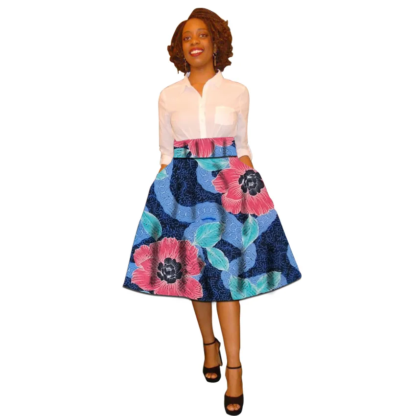 Elegant African clothes print element ladies dashiki skirts custom made female apparel for party/wedding
Elegant African clothes print element ladies dashiki skirts custom made female apparel for party/wedding