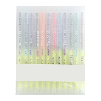 12Pcs/Lot Double Head Mildliner Highlighters Art Marker Highlighter Pens Pastel Markers Watercolor Fluorescent Pen Drawing Dou
12Pcs/Lot Double Head Mildliner Highlighters Art Marker Highlighter Pens Pastel Markers Watercolor Fluorescent Pen Drawing Dou