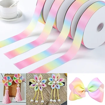 2Meter/lot 25/38/50mm Gradient color rainbow printed grosgrain ribbons diy headwear Hair Bow Decor Gift Wrap Wedding Party Decor
2Meter/lot 25/38/50mm Gradient color rainbow printed grosgrain ribbons diy headwear Hair Bow Decor Gift Wrap Wedding Party Decor