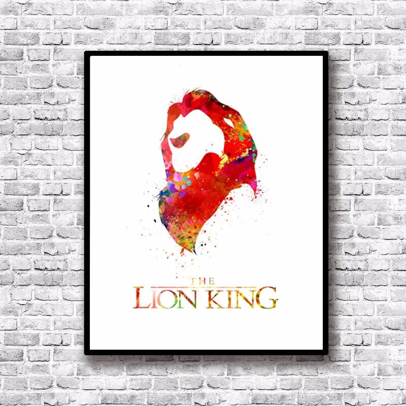 The Lion King Watercolor Poster Nursery Wall Art Print Simba Kids Room Wall Decor Wall Hanging Lion King Art Gift Noframed L109
The Lion King Watercolor Poster Nursery Wall Art Print Simba Kids Room Wall Decor Wall Hanging Lion King Art Gift Noframed L109