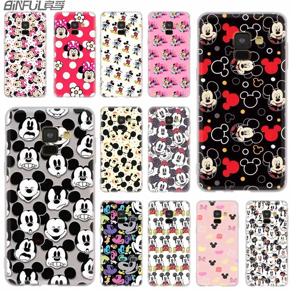 Cover Silicone case For Samsung Galaxy A6 A8 A9 A7 A5 A3 Plus 2018 2017 2016 2015 A6S Star Fashion Cartoon Lovers Mickey
Cover Silicone case For Samsung Galaxy A6 A8 A9 A7 A5 A3 Plus 2018 2017 2016 2015 A6S Star Fashion Cartoon Lovers Mickey