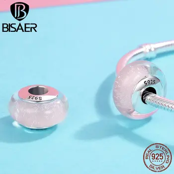 100% 925 Sterling Silver Light Pink Transparent Glass Beads Fit BISAER Original Charm Bracelets S925 DIY Accessories ECZ065
100% 925 Sterling Silver Light Pink Transparent Glass Beads Fit BISAER Original Charm Bracelets S925 DIY Accessories ECZ065