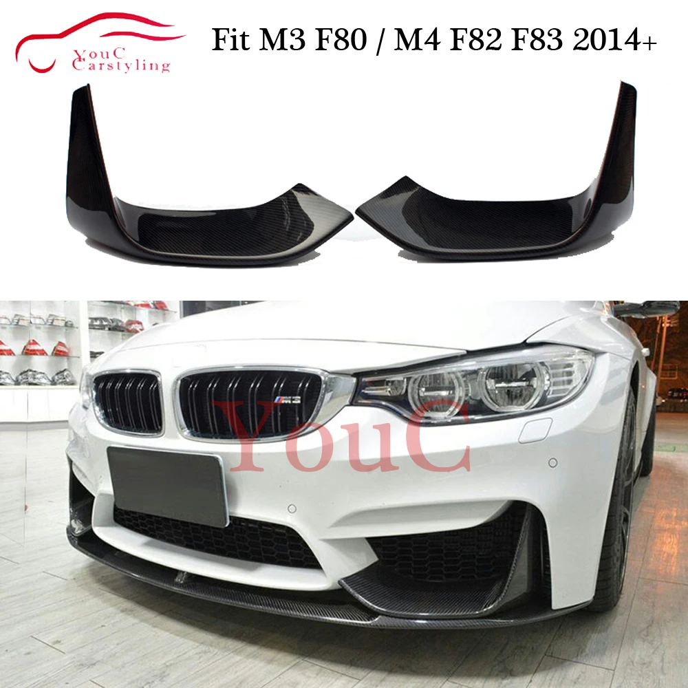 F80 F82 Carbon Fiber Front Bumper Lip Spoiler Splitter for BMW M3 M4 F80 F82 Sedan Coupe Cabriolet 2014 +
F80 F82 Carbon Fiber Front Bumper Lip Spoiler Splitter for BMW M3 M4 F80 F82 Sedan Coupe Cabriolet 2014 +