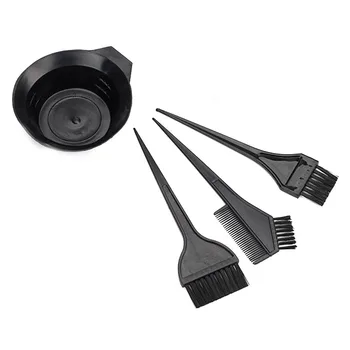 4pcs/set Hair Dye Colouring Brush Comb Black Plastic Mixing Bowl Barber Salon Hairdressing Color brush combs kit Styling Tools
4pcs/set Hair Dye Colouring Brush Comb Black Plastic Mixing Bowl Barber Salon Hairdressing Color brush combs kit Styling Tools