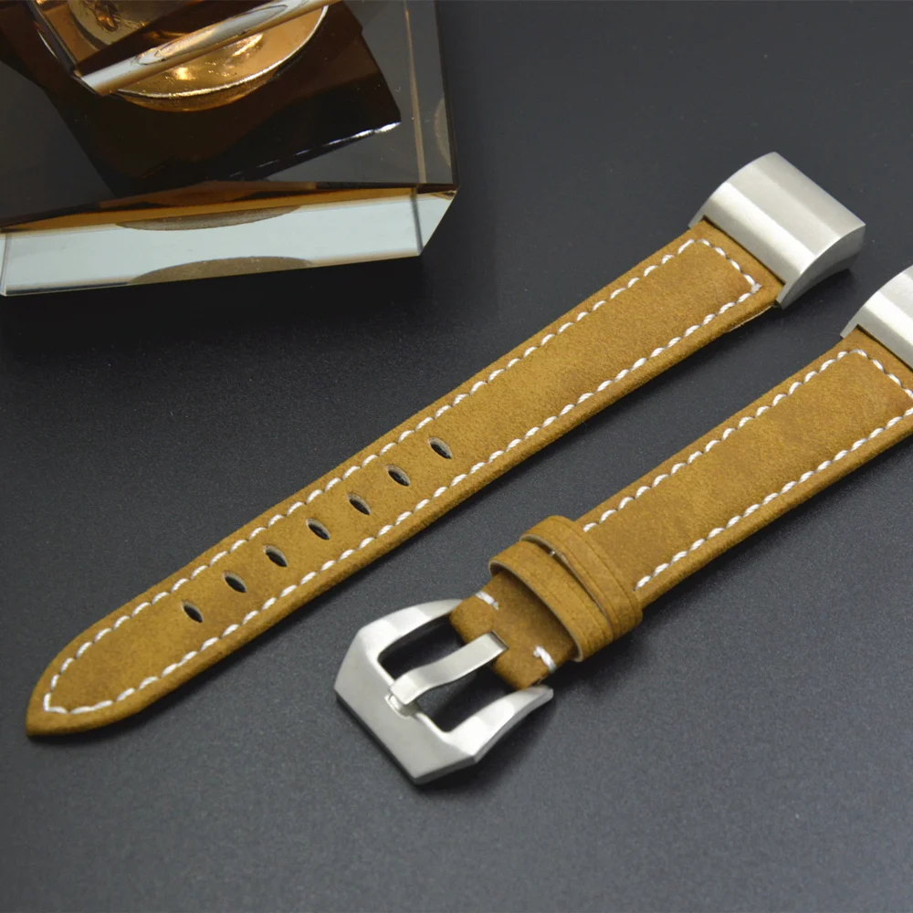 Replacement Fitbit Charge 2 Bands Leather Straps Band Interchangeable Smart Fitness Watch Band With Stainless Frame for Charge 2
Replacement Fitbit Charge 2 Bands Leather Straps Band Interchangeable Smart Fitness Watch Band With Stainless Frame for Charge 2