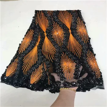 2019 Latest High Quality Black Tulle Beaded African Lace Fabric Stones Embroidered French Nigerian Lace Fabrics Material
2019 Latest High Quality Black Tulle Beaded African Lace Fabric Stones Embroidered French Nigerian Lace Fabrics Material