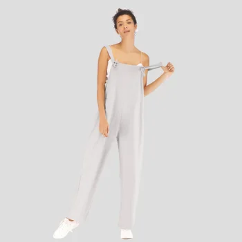 Hodisytian Chic Women Jumpsuits Casual Overalls Bib Calf Length Harem Wide Leg Thin Rompers Strap Bodysuits Solid Pants Female
Hodisytian Chic Women Jumpsuits Casual Overalls Bib Calf Length Harem Wide Leg Thin Rompers Strap Bodysuits Solid Pants Female