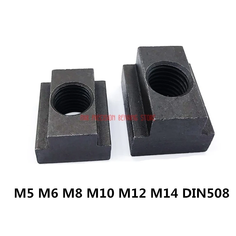 5Pcs M5 M6 M8 M10 M12 M14 DIN508 Black Oxide Finish Grade 8.8 Carbon Steel T-Slot Nut Tapped Through Slot T-nuts Furniture HW113
5Pcs M5 M6 M8 M10 M12 M14 DIN508 Black Oxide Finish Grade 8.8 Carbon Steel T-Slot Nut Tapped Through Slot T-nuts Furniture HW113