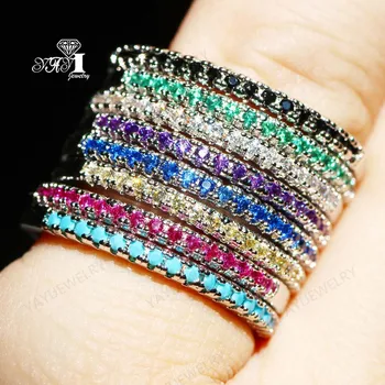 YaYI Jewelry Princess Cut 2.7 CT Multi Zircon Silver Filled Color Engagement Rings wedding Heart Rings Girls Party ring
YaYI Jewelry Princess Cut 2.7 CT Multi Zircon Silver Filled Color Engagement Rings wedding Heart Rings Girls Party ring