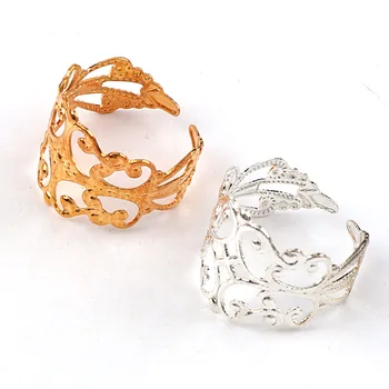 Adjustable 16x19mm Flower Lace Ring bezel Embellishments Bases Setting Blanks DIY Ring Jewelry Supplies Finding
Adjustable 16x19mm Flower Lace Ring bezel Embellishments Bases Setting Blanks DIY Ring Jewelry Supplies Finding