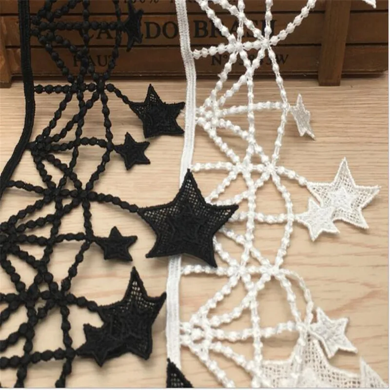 10cm Black/White Embroidered Net Lace Fabric Trim Ribbons DIY Sewing Handmade Craft Materials
10cm Black/White Embroidered Net Lace Fabric Trim Ribbons DIY Sewing Handmade Craft Materials