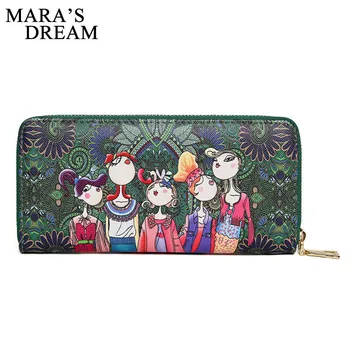 Mara's Dream Women Wallet 2018 Zipper Leather Bag Crative Character Printed Wallets Long Clutch Card Holder Purse Carteira Bags
Mara's Dream Women Wallet 2018 Zipper Leather Bag Crative Character Printed Wallets Long Clutch Card Holder Purse Carteira Bags