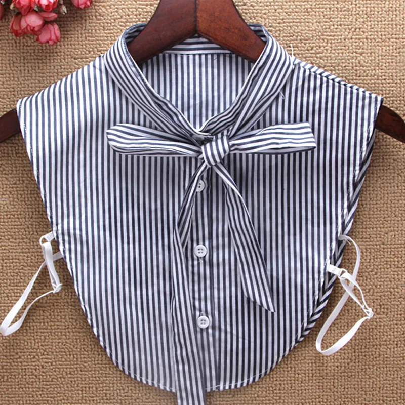 2018 new trendy Blouse Collar Sweater lady wild shirt women decorate blue striped New colloer femme Shirt Floral Bowknot collar
2018 new trendy Blouse Collar Sweater lady wild shirt women decorate blue striped New colloer femme Shirt Floral Bowknot collar