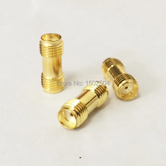 1pc SMA female jack switch SMA female jack RF Coax Adapter convertor straight goldplated NEW wholesale
