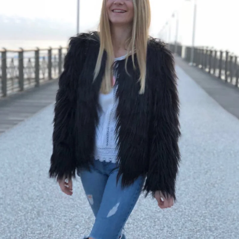 female spring Autumn Winter fake fur coat for women short faux sheep faux Fur Jackets warm femme fashion long sleeve outwears
female spring Autumn Winter fake fur coat for women short faux sheep faux Fur Jackets warm femme fashion long sleeve outwears