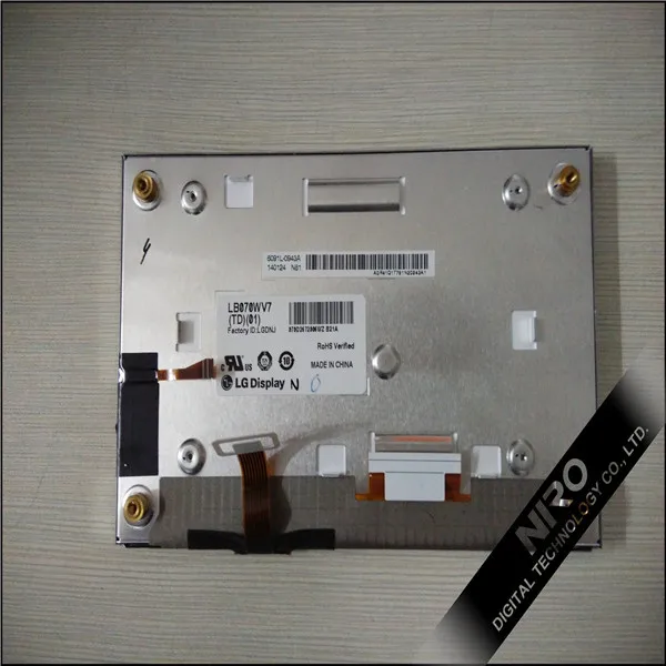 KCVV DHL/EMS Shipping New Original LB070WV7(TD)(01) LCD Display 7" Car DVD navigation LCD Panel
KCVV DHL/EMS Shipping New Original LB070WV7(TD)(01) LCD Display 7" Car DVD navigation LCD Panel