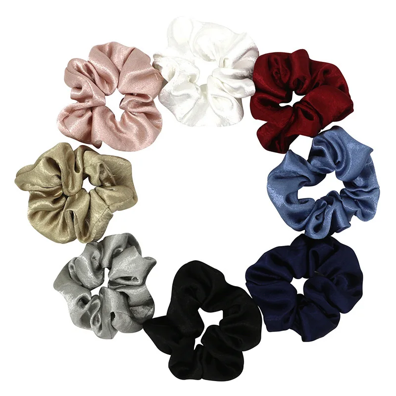Korean Modis Elegant Glitter Silk Women Elastic Hair Bands Tie Gum Cute Vintage Girls Scrunchie Ponytail Rope Hair Accessories
Korean Modis Elegant Glitter Silk Women Elastic Hair Bands Tie Gum Cute Vintage Girls Scrunchie Ponytail Rope Hair Accessories
