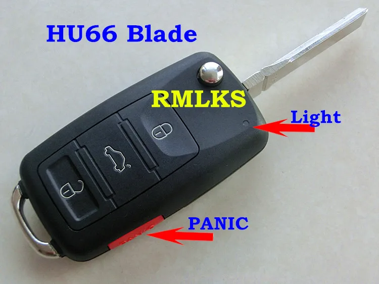 RMLKS Replacement Folding Car Key 3 Button +Panic Remote Key Shell+HU66 blade Fob Fit For Audi A4 A6 A8 TT
RMLKS Replacement Folding Car Key 3 Button +Panic Remote Key Shell+HU66 blade Fob Fit For Audi A4 A6 A8 TT