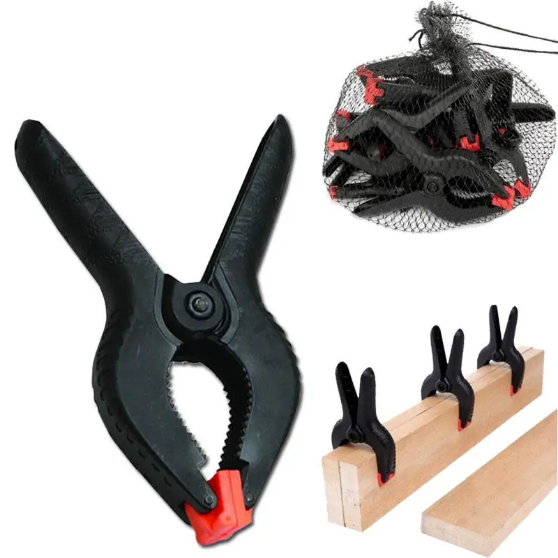 Heavy Duty Firm Plastic A Shape Spring Clamp Craft Woodworking Micro Grip Clips Clamp Hand Tools High
Heavy Duty Firm Plastic A Shape Spring Clamp Craft Woodworking Micro Grip Clips Clamp Hand Tools High