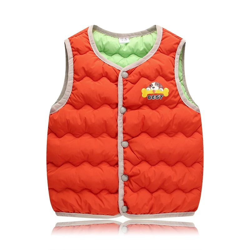 Autumn Winter 2019 Boys Girls Vest Jacket light Cotton down vest Kids Cotton Waistcoat baby Vest Solid Single Breasted Liner
Autumn Winter 2019 Boys Girls Vest Jacket light Cotton down vest Kids Cotton Waistcoat baby Vest Solid Single Breasted Liner