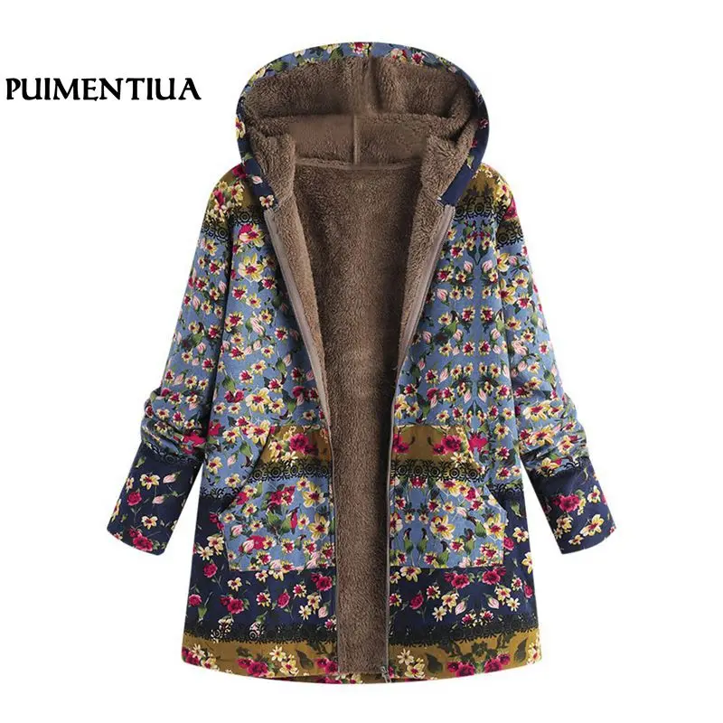 Puimentiua 5XL Plus Size Women Warm Zipper Pocket Outwear Female Long Coat 2018 Fashion
Puimentiua 5XL Plus Size Women Warm Zipper Pocket Outwear Female Long Coat 2018 Fashion