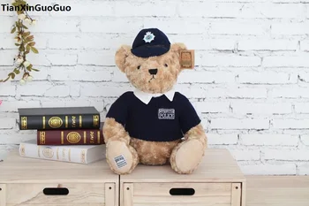 about 25cm teddy bear dressed blue sweater police bear plush toy soft doll baby toy birthday gift s0521
about 25cm teddy bear dressed blue sweater police bear plush toy soft doll baby toy birthday gift s0521