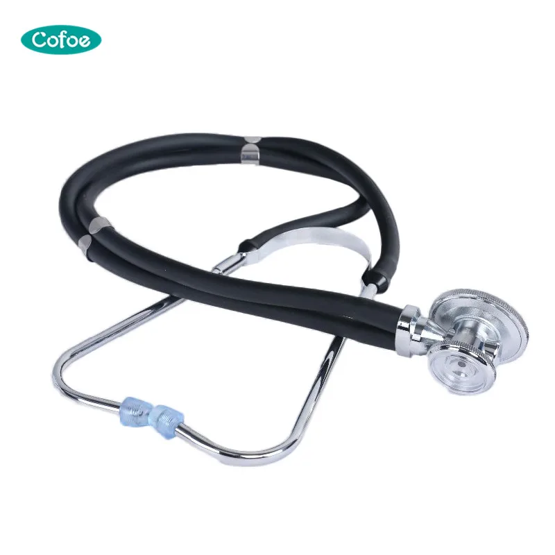 Cofoe Dual Head Stethoscope Medical Auscultation Device Emt Headed Dual Tube Cardiology Fetal Pediatric Clinical Stethoscope
Cofoe Dual Head Stethoscope Medical Auscultation Device Emt Headed Dual Tube Cardiology Fetal Pediatric Clinical Stethoscope