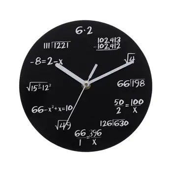 3 Types Math Theme Wooden Wall Clock Digital Round Wall Quartz Clock Modern Horologe Timer Home Living Room Decoration 20cm
3 Types Math Theme Wooden Wall Clock Digital Round Wall Quartz Clock Modern Horologe Timer Home Living Room Decoration 20cm