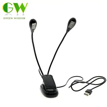 Portable USB LED Book Light 8LEDs Clip-On Two Arms Reading Lamp for Music Stand and Book Reading Flexible Super Bright Desk Lamp
Portable USB LED Book Light 8LEDs Clip-On Two Arms Reading Lamp for Music Stand and Book Reading Flexible Super Bright Desk Lamp