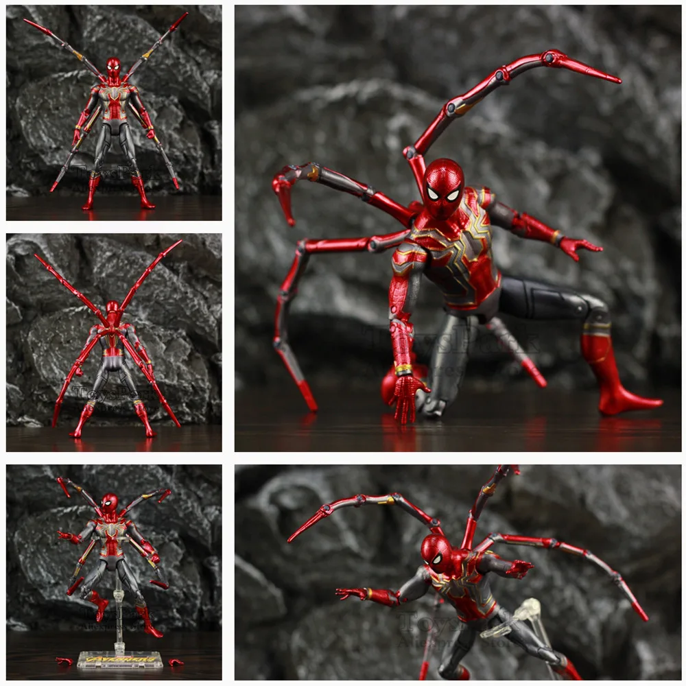 Marvel Avengers 4 Endgame Iron Spider Man 6" Action Figure Infinity War Tom Holland Spiderman Legends Doll Toys Children Kid Gif
Marvel Avengers 4 Endgame Iron Spider Man 6" Action Figure Infinity War Tom Holland Spiderman Legends Doll Toys Children Kid Gif
