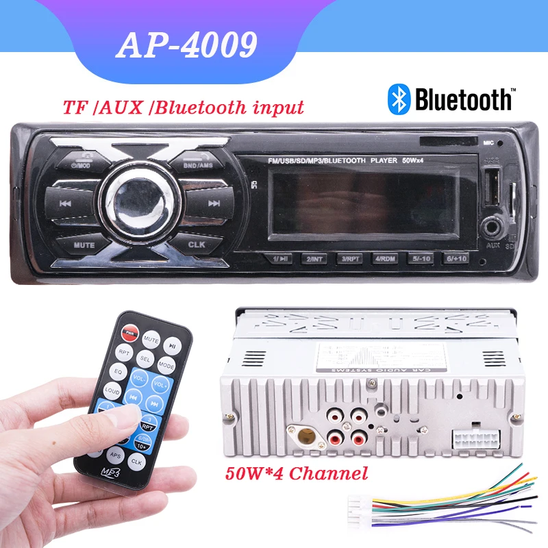 12V LCD Display Car Radio MP3 Player Vehicle Stereo Audio In-Dash Aux Input Receiver Support TF/FM/USB/SD with Remote Control
12V LCD Display Car Radio MP3 Player Vehicle Stereo Audio In-Dash Aux Input Receiver Support TF/FM/USB/SD with Remote Control