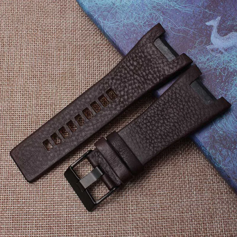 Genuine leather watchband with lychee rib cowhide suitable For diesel dz1216 dz1273 32MM watch chain accessories+free tools.
Genuine leather watchband with lychee rib cowhide suitable For diesel dz1216 dz1273 32MM watch chain accessories+free tools.