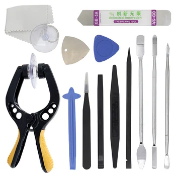 14in1 LCD Screen Opening Pliers Pry Tools Repair Tool Kit For iPhone 4s 5s 6 iPad iPod Cellphone Smart Phone Tablet PC Computer
14in1 LCD Screen Opening Pliers Pry Tools Repair Tool Kit For iPhone 4s 5s 6 iPad iPod Cellphone Smart Phone Tablet PC Computer