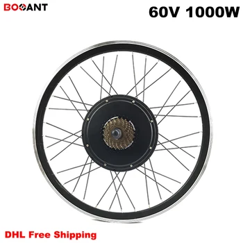 E-Bike Kits 60V 1000W Motor Electric Bicycle Conversion Kits Brushless Non-gear Hub Motor for 26'' Rear Wheel Electric Bike Kits
E-Bike Kits 60V 1000W Motor Electric Bicycle Conversion Kits Brushless Non-gear Hub Motor for 26'' Rear Wheel Electric Bike Kits