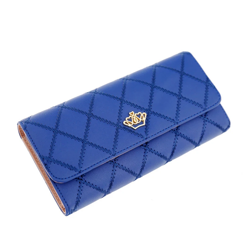 Fashion Women Wallets Mother Gift Plaid PU Leather Long Wallet Hasp Phone Bag Money Coin Pocket Card Holder Female Purse | Багаж и сумки