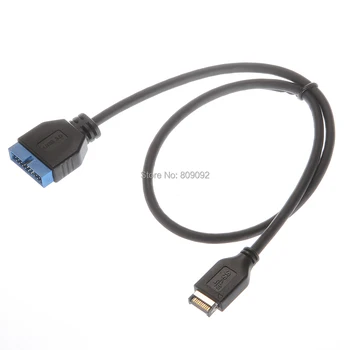 USB 3.1 type-c MINI 20 pin Front Panel Header to USB 3.0 standard 19/20pin Header Extension Cable for ASUS Motherboard
USB 3.1 type-c MINI 20 pin Front Panel Header to USB 3.0 standard 19/20pin Header Extension Cable for ASUS Motherboard