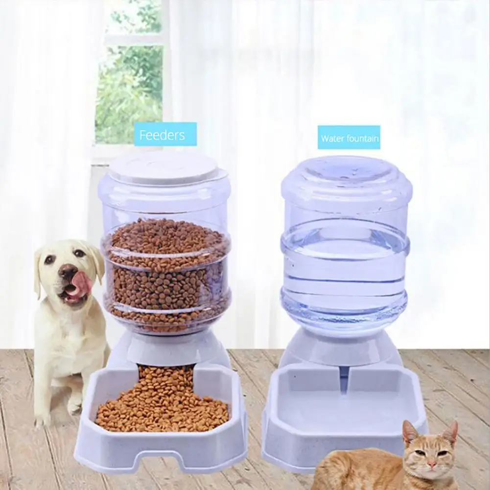 1Pc 3.8L Automatic Pet Feeder Dog Cat Drinking Bowl Large Capacity Water Food Holder Pet Supply New
1Pc 3.8L Automatic Pet Feeder Dog Cat Drinking Bowl Large Capacity Water Food Holder Pet Supply New