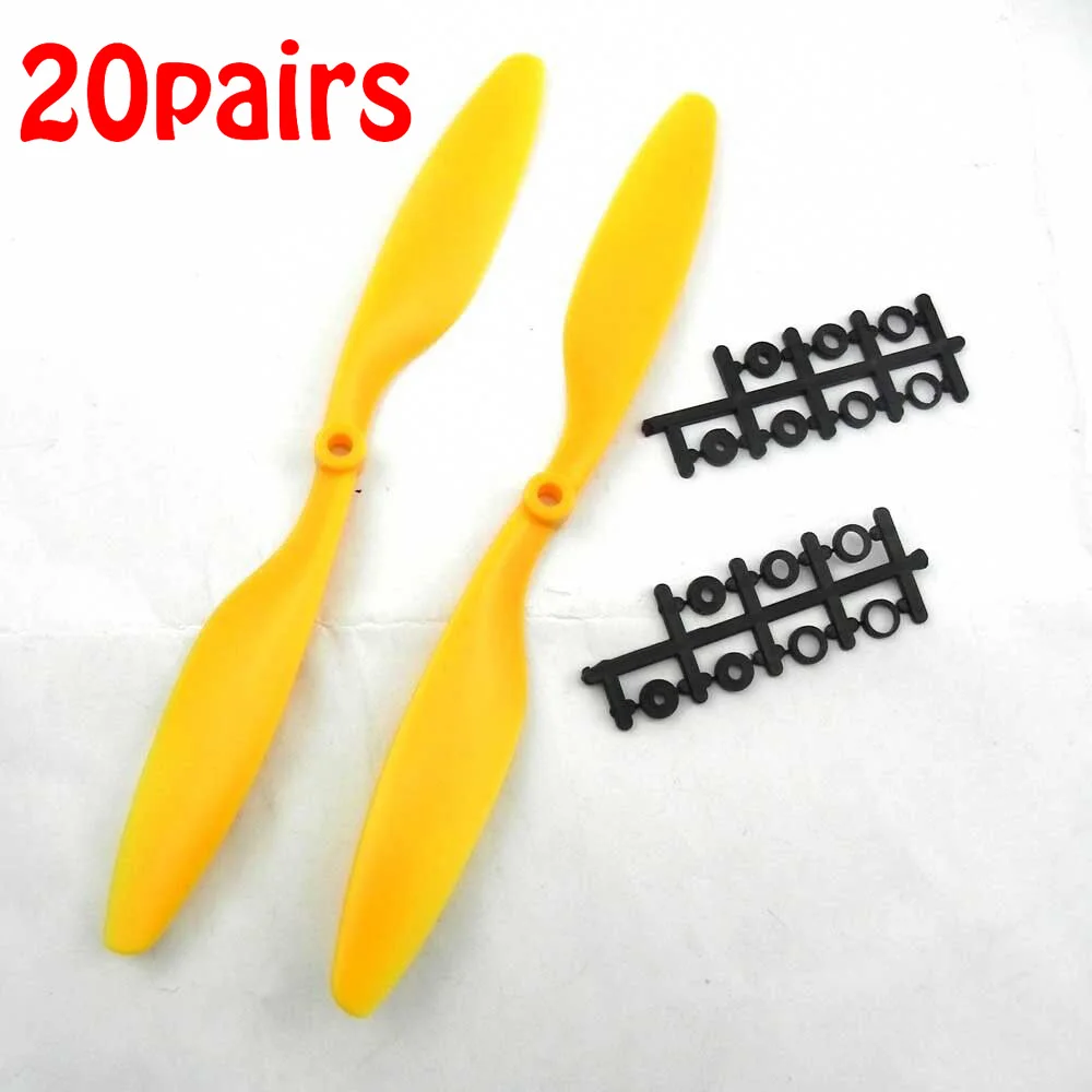 2pcs = 1 pair Yellow 1045 Props 10x4.5 CW/CCW Propeller for multicopter quadcopter FPV
2pcs = 1 pair Yellow 1045 Props 10x4.5 CW/CCW Propeller for multicopter quadcopter FPV