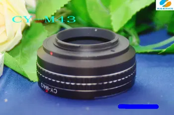 For Contax Yashica FOR CY-M4/3 Ring Adapter for Lens To Micro 4/3 For Panasonic G1 GH1 GF1 G2 for Olympus E-P1 E-P2
For Contax Yashica FOR CY-M4/3 Ring Adapter for Lens To Micro 4/3 For Panasonic G1 GH1 GF1 G2 for Olympus E-P1 E-P2