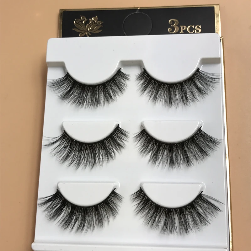 3Pairs 3D Black Long Natural Bushy Cross False Eyelashes Charm Handmade Fake Eye Lashes Makeup Extension Tools
3Pairs 3D Black Long Natural Bushy Cross False Eyelashes Charm Handmade Fake Eye Lashes Makeup Extension Tools