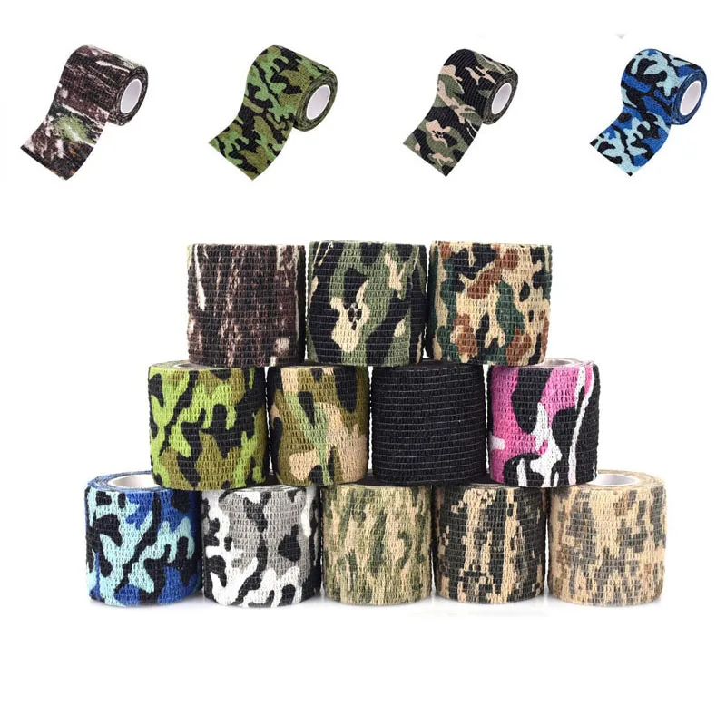 Camo Wrap Tape Military Army Camouflage Tape Cling for Hunting Camping Self-adhesive Protective Stretch Bandage Roll Decor Stret
Camo Wrap Tape Military Army Camouflage Tape Cling for Hunting Camping Self-adhesive Protective Stretch Bandage Roll Decor Stret
