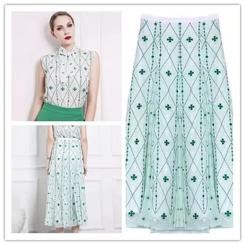 High quality embroidery French tulle lace soft African lace Nigeria lace fabric suitable for dress clothes DIY clothing 5 yards
High quality embroidery French tulle lace soft African lace Nigeria lace fabric suitable for dress clothes DIY clothing 5 yards