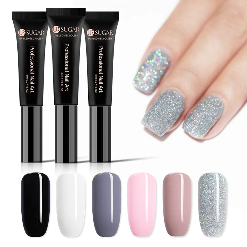 UR SUGAR 8ml Nail Gel Polish Varnish Pen Semi Permanent Pure Glitter Color Polish Soak Off UV Gel Lacquer Top Base Coat
UR SUGAR 8ml Nail Gel Polish Varnish Pen Semi Permanent Pure Glitter Color Polish Soak Off UV Gel Lacquer Top Base Coat