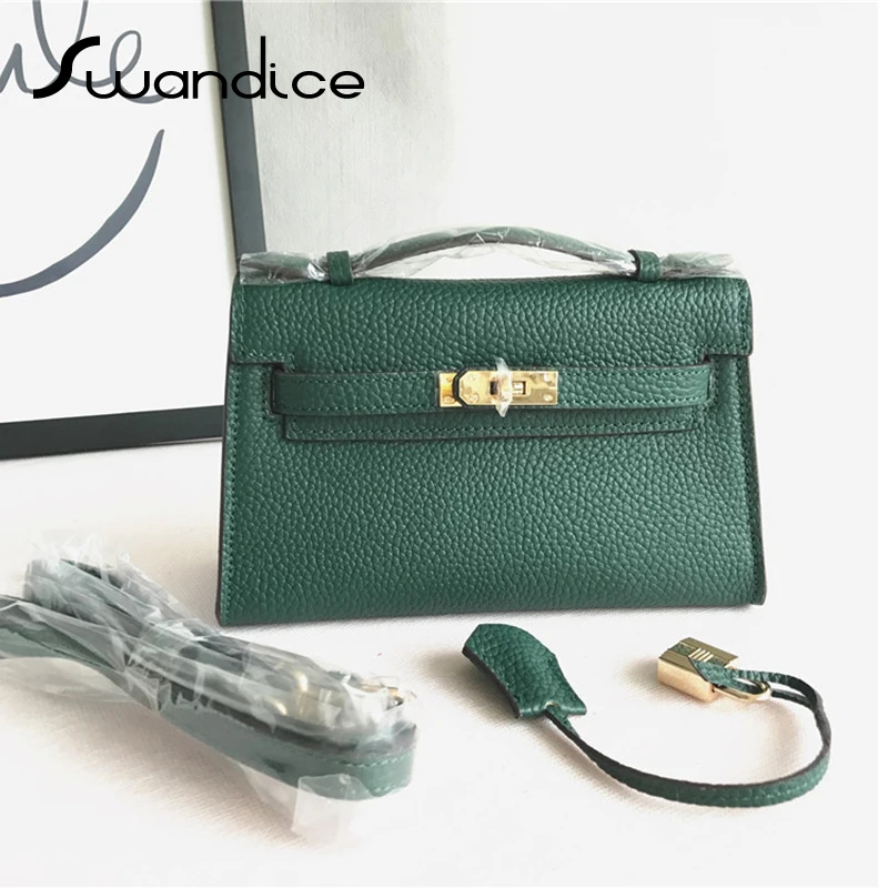 100% Real Genuine Natural Cow Leather Lock Buckle Flap Handbags Clutch Small Mini Crossbody Messenger Shoulder Bags Women Female
100% Real Genuine Natural Cow Leather Lock Buckle Flap Handbags Clutch Small Mini Crossbody Messenger Shoulder Bags Women Female