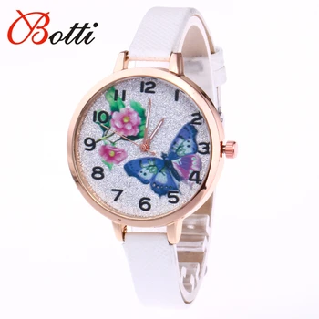 Printing Butterfly Brand Quartz Women Watch Luxury leather Bracelet Wristwatches Female Ladies Crystal Clock Rhinestone Relogio
Printing Butterfly Brand Quartz Women Watch Luxury leather Bracelet Wristwatches Female Ladies Crystal Clock Rhinestone Relogio