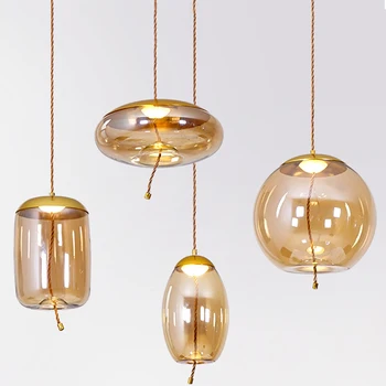 Modern Bar LED Pendant Lamp Creative Restaurant Bedside Industrial Kitchen Lights Hanging Cafe Dinning Glass Ball Light Fixtures
Modern Bar LED Pendant Lamp Creative Restaurant Bedside Industrial Kitchen Lights Hanging Cafe Dinning Glass Ball Light Fixtures