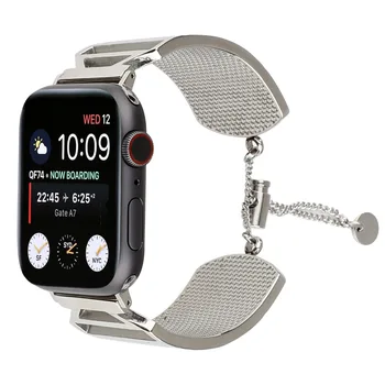 Fashion Bracelet strap Stainless Steel bands For Apple Watch series 4 44mm 40mm watchband for apple iwatch 42mm 38mm for women
Fashion Bracelet strap Stainless Steel bands For Apple Watch series 4 44mm 40mm watchband for apple iwatch 42mm 38mm for women
