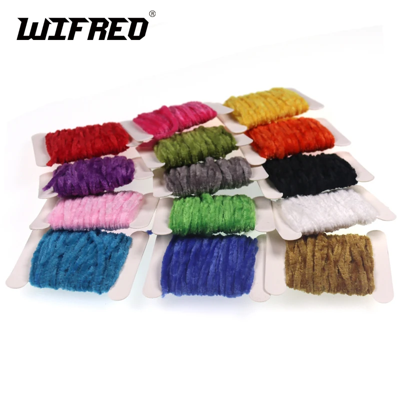 Wifreo 5mX3mm M Fly Tying Chenille for Woolly Bugger Worms Leech Streamer Fly Tying Body Material Color Red Black Olive Yellow
Wifreo 5mX3mm M Fly Tying Chenille for Woolly Bugger Worms Leech Streamer Fly Tying Body Material Color Red Black Olive Yellow