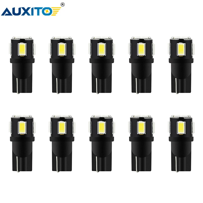 AUXITO 10x W5W T10 LED Bulb Car Interior Reading License Plate Lights Dome Trunk Lamp for Kia Rio 2 3 Mazda Toyota Peugeot 206
AUXITO 10x W5W T10 LED Bulb Car Interior Reading License Plate Lights Dome Trunk Lamp for Kia Rio 2 3 Mazda Toyota Peugeot 206